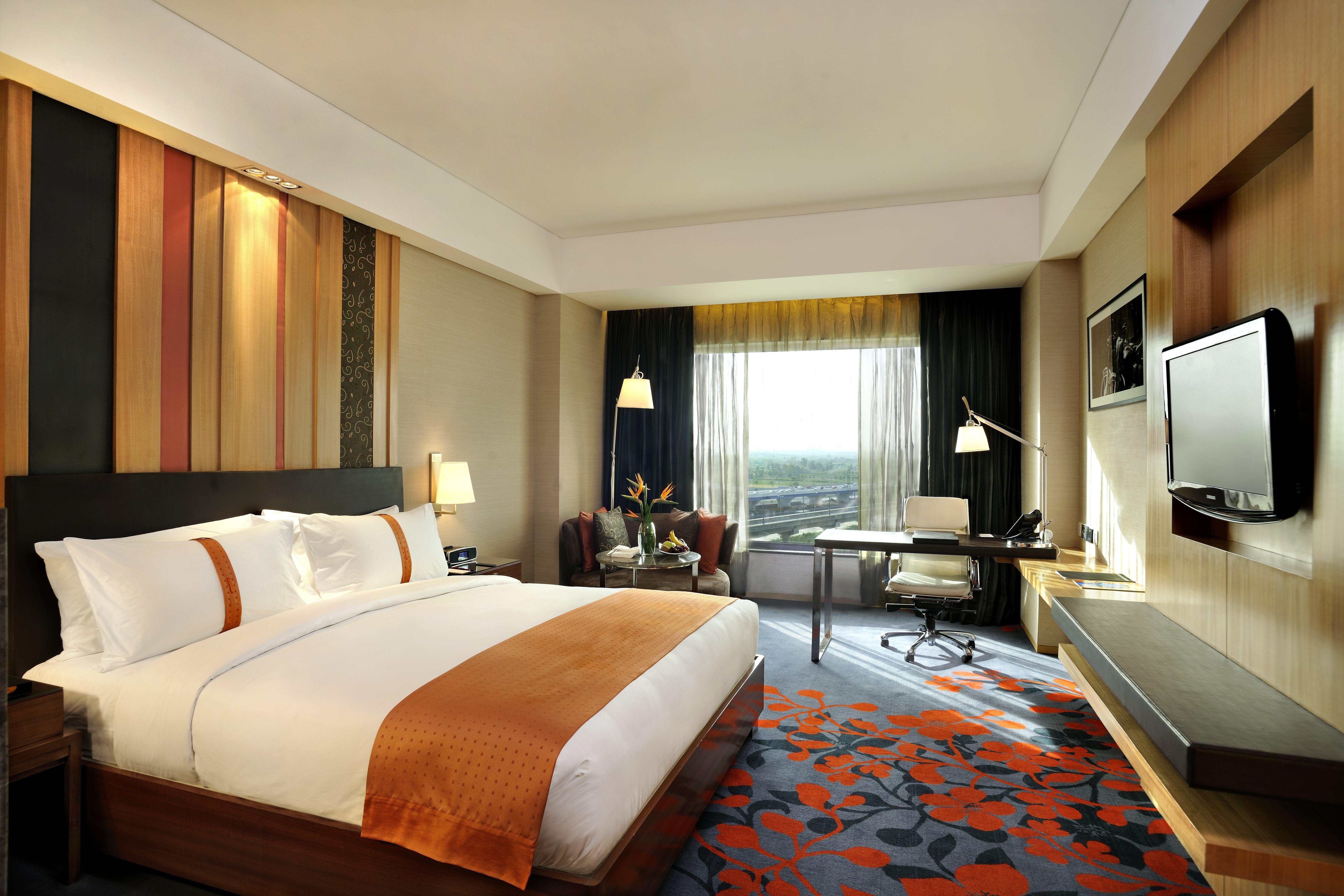 Holiday Inn New Delhi Mayur Vihar Noida By Ihg Zimmer foto A room at the hotel