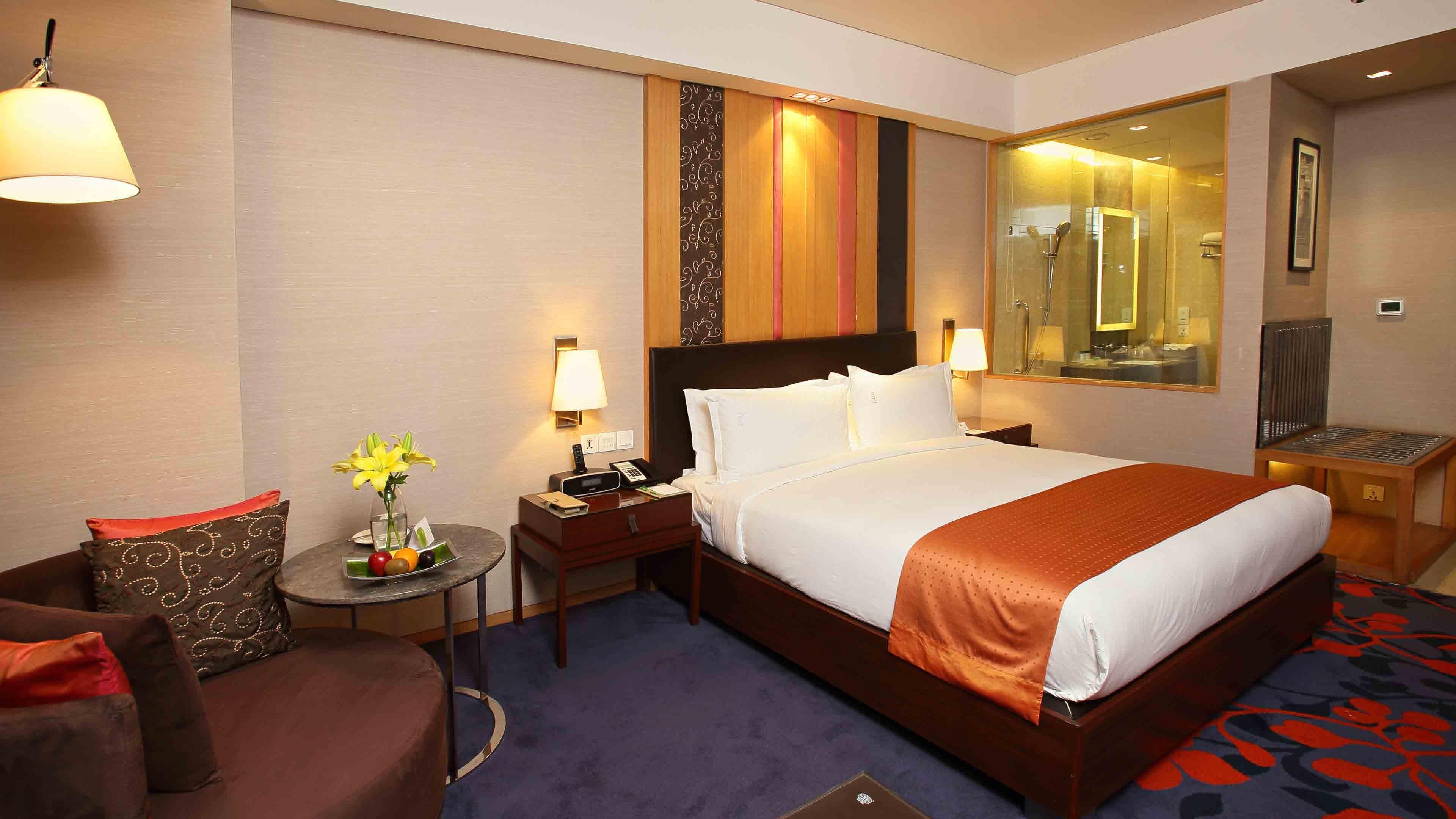 Holiday Inn New Delhi Mayur Vihar Noida By Ihg Exterior foto A room at the hotel
